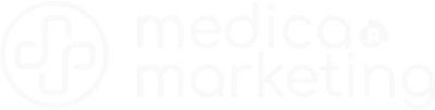 logo negativ Medica Marketing - promovare medicina clinica medicala spital